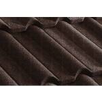 Черепица 1315x418 Metrotile Gallo цвет коричневый