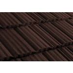 Черепица 1330x410 Metrotile Shake2 цвет коричневый