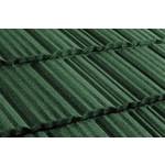 Черепица 1330x410 Metrotile Shake2 цвет темно-зеленый