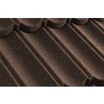 Черепица 1330x410 Metrotile Bond цвет коричневый